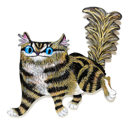 Cat #17: Fancy Tail Tabby